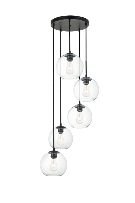 Baxter 5-Light Pendant - Lamps Expo