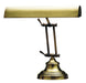 Desk Piano Lamp 14 Inch Antique Brass