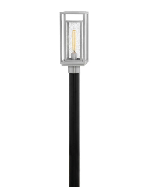 Republic LED Post Top or Pier Mount in Satin Nickel by Hinkley Lighting