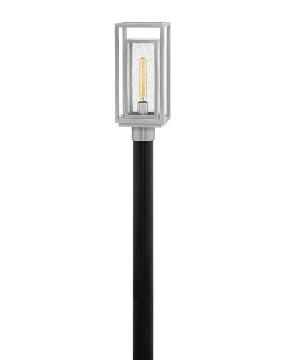 Republic LED Post Top or Pier Mount in Satin Nickel by Hinkley Lighting