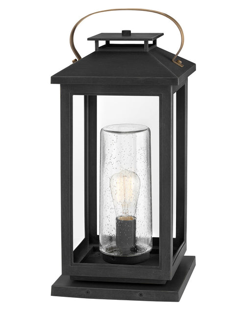 Atwater LED Pier Mount in Black by Hinkley Lighting