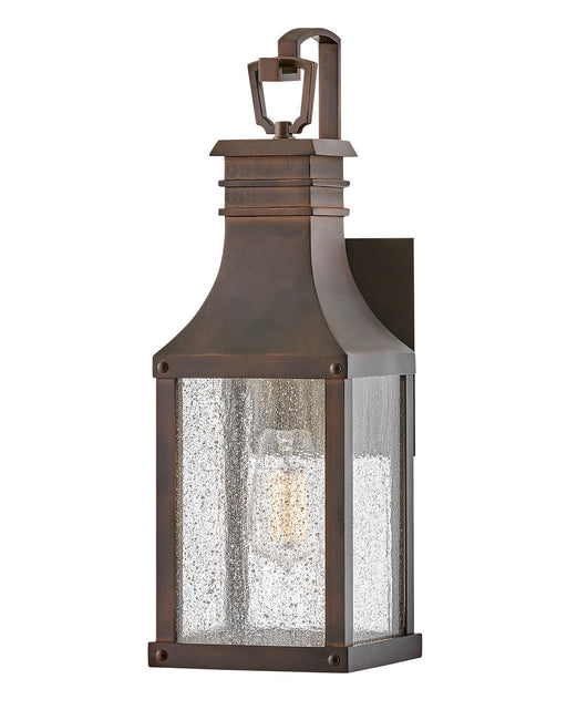 Beacon Hill One Light Wall Mount in Blackened Copper by Hinkley Lighting