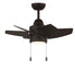 Propel II 24" Ceiling Fan in Flat Black from Craftmade, item number PPT24FB6