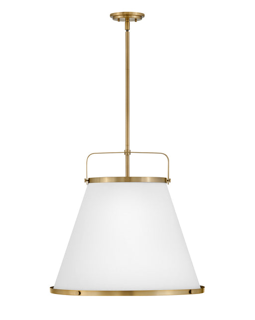 Lexi Three Light Pendant in Lacquered Brass by Hinkley Lighting