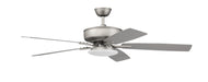 Pro Plus 112 Slim Light Kit 52" Ceiling Fan in Brushed Satin Nickel from Craftmade, item number P112BN5-52BNGW