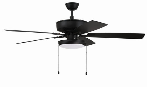 Pro Plus 119 Pan Light Kit 52" Ceiling Fan in Flat Black from Craftmade, item number P119FB5-52FBGW