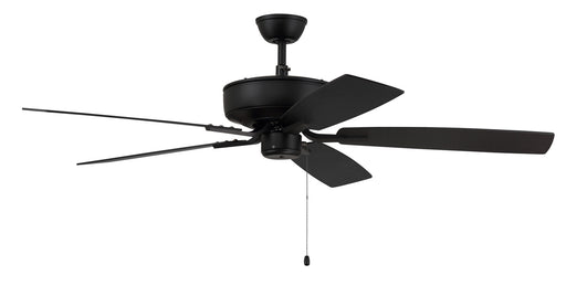 Pro Plus 52" Ceiling Fan in Flat Black from Craftmade, item number P52FB5-52FBGW