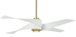 Artemis Iv 64" Ceiling Fan in Soft Brass
