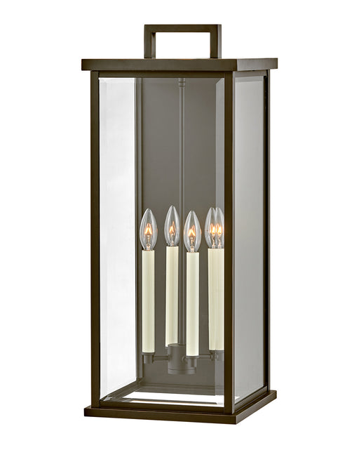 Weymouth Four Light Wall Mount in Oil Rubbed Bronze by Hinkley Lighting