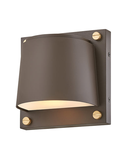 Scout LED Wall Mount in Architectural Bronze by Hinkley Lighting