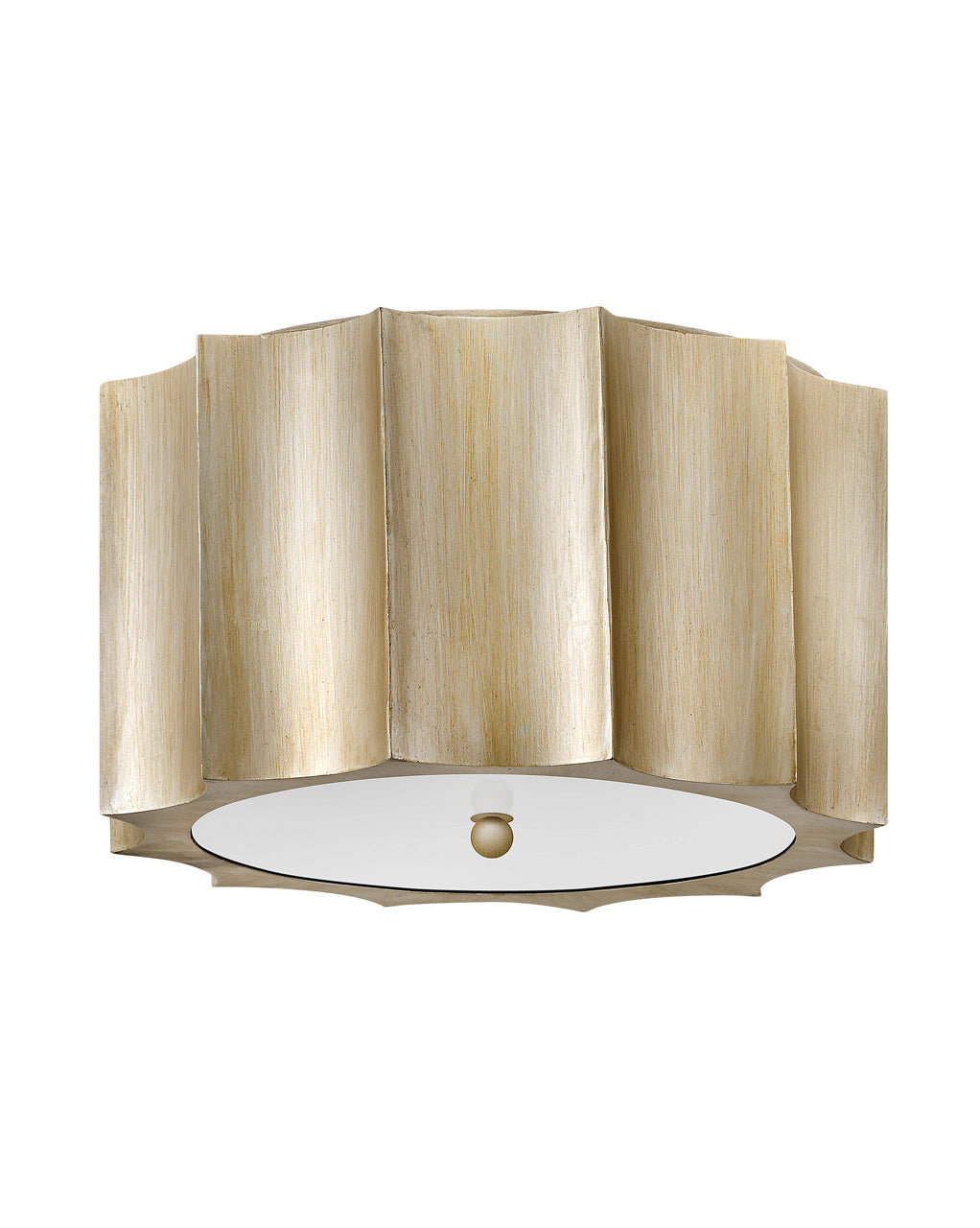 Gia Two Light Flush Mount in Champagne Gold by Hinkley Lighting