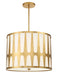 Royston 5-Light Pendant in Antique Gold by Crystorama - MPN ROY-809-GA