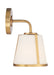 Fulton 1-Light Wall Mount in Antique Gold by Crystorama - MPN FUL-911-GA
