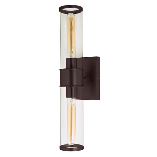 Ezra 2-Light Wall Sconce in Oil Rubbed Bronze