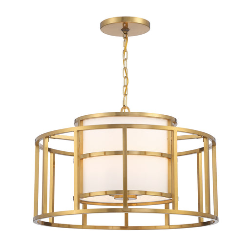 Hulton 5-Light Chandelier in Luxe Gold by Crystorama - MPN 9595-LG