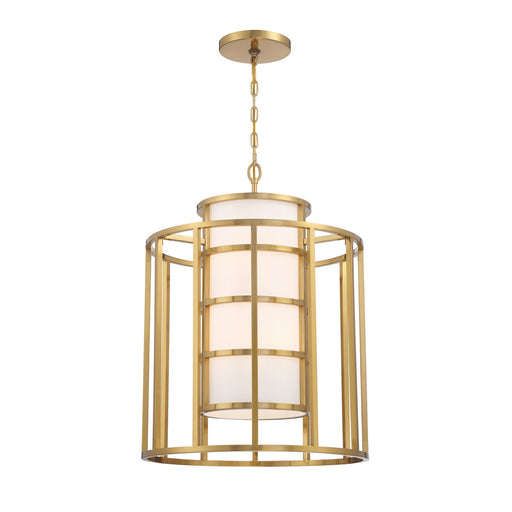 Hulton 6-Light Chandelier in Luxe Gold by Crystorama - MPN 9597-LG