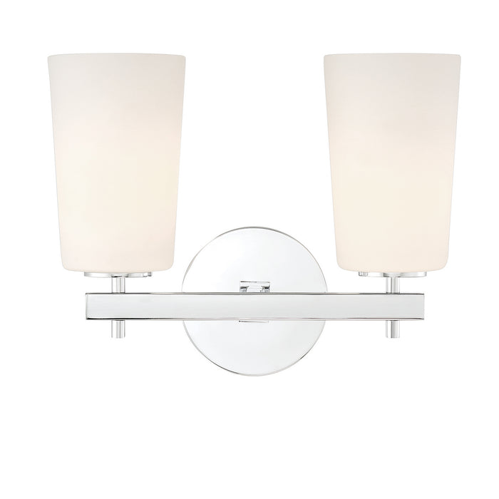 Colton 2-Light Wall Mount in Polished Chrome by Crystorama - MPN COL-102-CH
