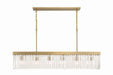 Emory 6-Light Chandelier in Modern Gold by Crystorama - MPN EMO-5407-MG