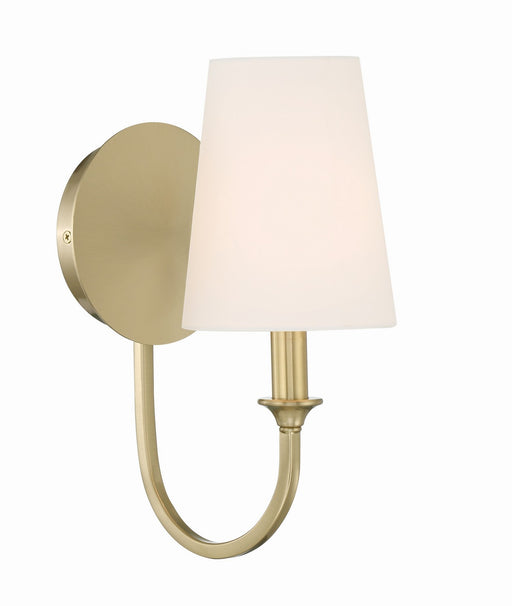 Payton 1-Light Wall Mount in Vibrant Gold by Crystorama - MPN PAY-921-VG