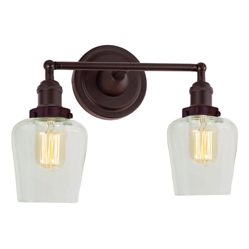 Midtown 2-Light Swivel Taytum Wall Sconce in Oil Rubbed Bronze