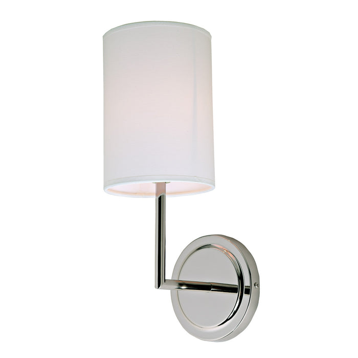Ivy 1-Light Wall Sconce in Polished Nickel
