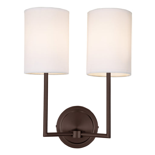 Ivy 2-Light Wall Sconce in Oil Rubbed Bronze