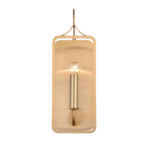 Merge One Light Wall Sconce in Satin Brass