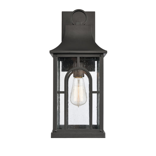 Triumph One Light Outdoor Wall Sconce in Textured Black
