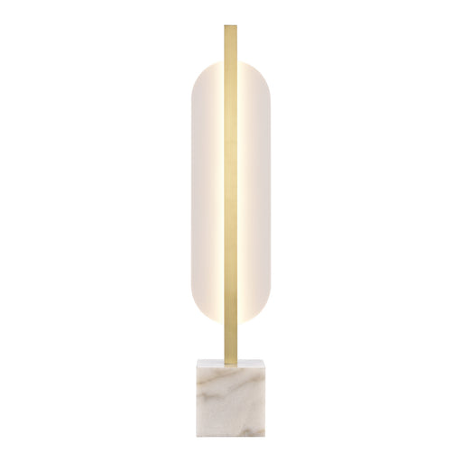 Blade LED Table Lamp in White