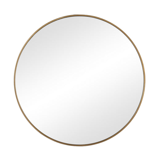 Delk Mirror in Brass