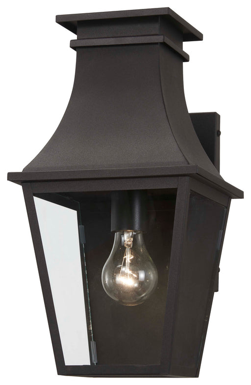Gloucester One Light Outdoor Wall Mount in Sand Coal