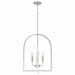 Lawson Four Light Foyer Pendant in Brushed Nickel