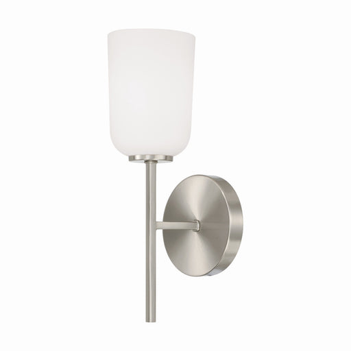 Lawson One Light Wall Sconce in Brushed Nickel