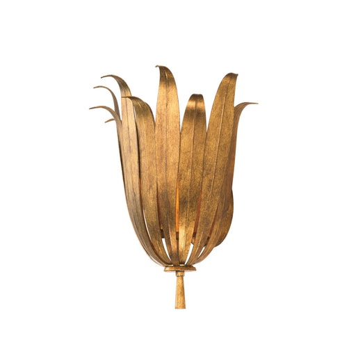 Eden One Light Wall Sconce in Antique Gold