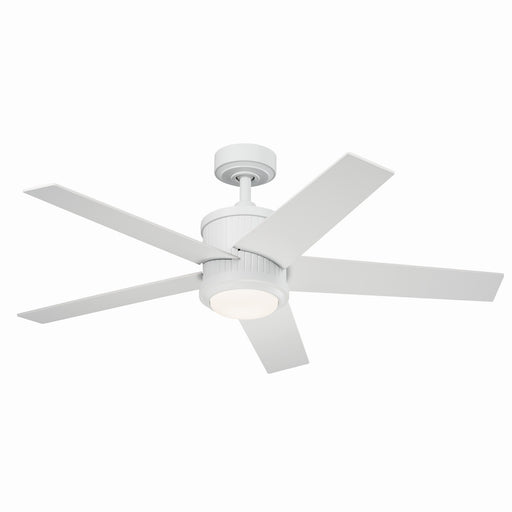 Brahm 48``Ceiling Fan in Matte White