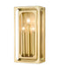 Easton Three Light Wall Sconce in Rubbed Brass by Z-Lite Lighting
