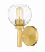 Sutton One Light Wall Sconce in Brushed Gold by Z-Lite Lighting