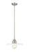 Paloma One Light Pendant in Brushed Nickel by Z-Lite Lighting