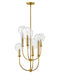 Alchemy LED Pendant in Lacquered Brass by Hinkley Lighting