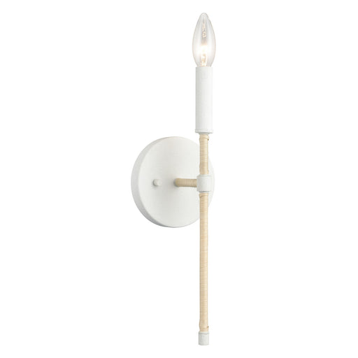 Breezeway One Light Wall Sconce in White Coral