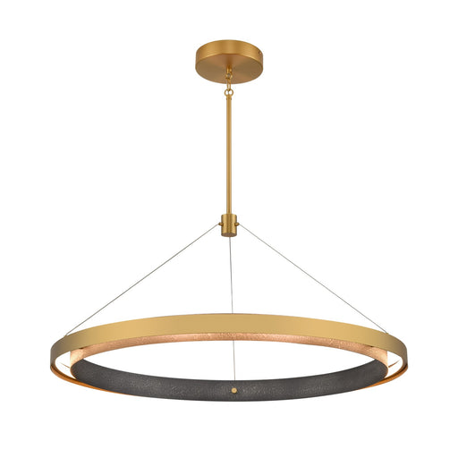 Fagan LED Pendant in Brushed Brass
