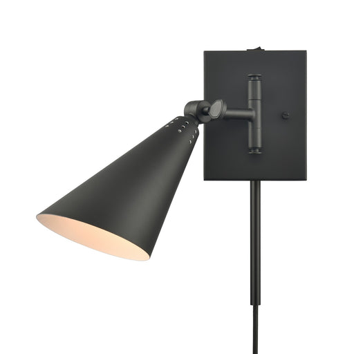 Whitmire One Light Wall Sconce in Matte Black