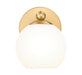 Neoma One Light Wall Sconce in Modern Gold by Z-Lite Lighting
