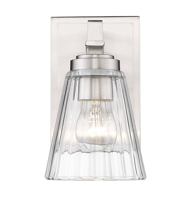 Lyna One Light Wall Sconce in Brushed Nickel by Z-Lite Lighting
