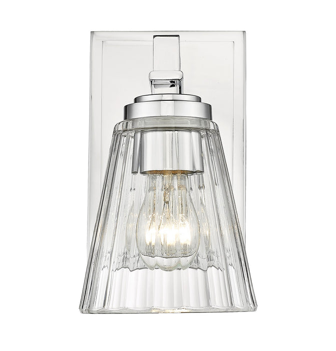 Lyna One Light Wall Sconce in Chrome by Z-Lite Lighting
