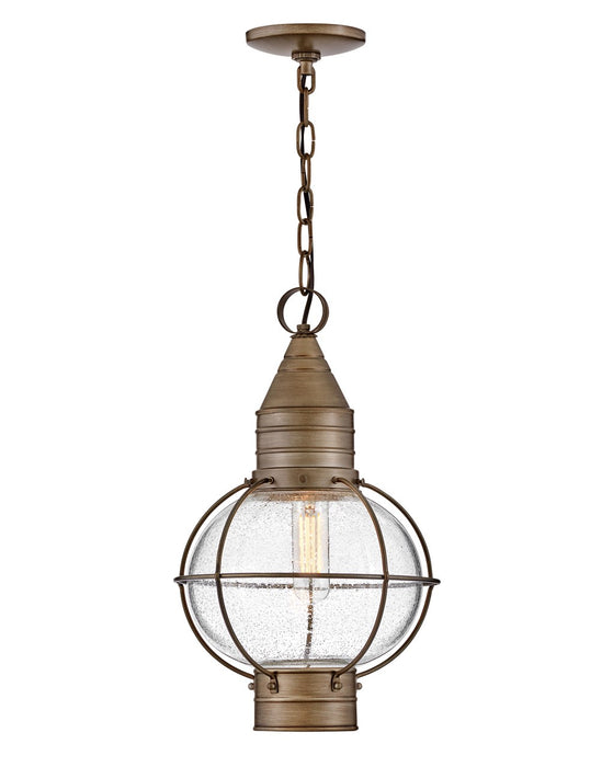 Cape Cod LED Hanging Lantern in Burnished Bronze by Hinkley Lighting