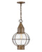 Cape Cod LED Hanging Lantern in Burnished Bronze by Hinkley Lighting