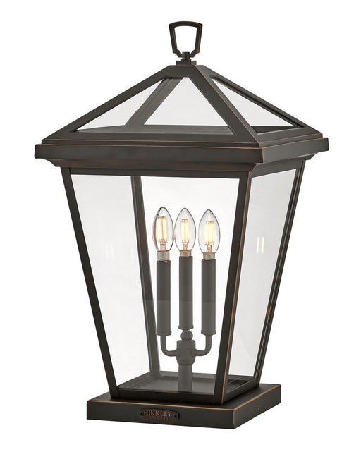 Alford Place LED Pier Mount Lantern in Oil Rubbed Bronze by Hinkley Lighting