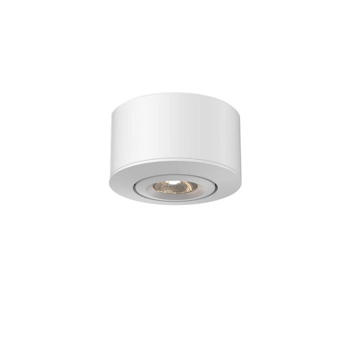 LED Mini Gimbal Puck Light in White