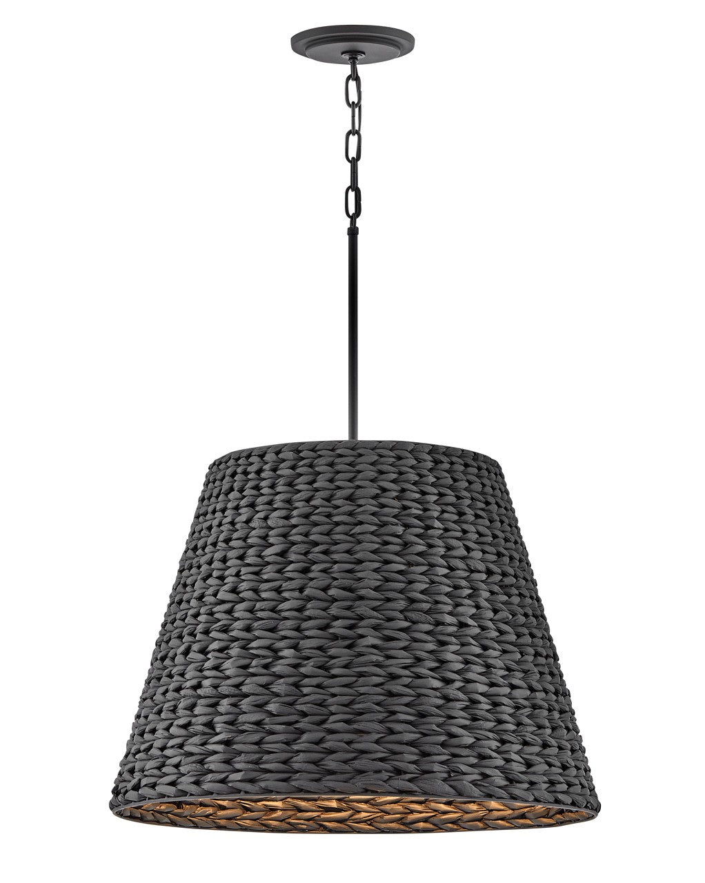 Seabrook LED Chandelier in Black by Hinkley Lighting